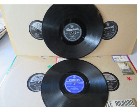 A COLLECTION OF VINTAGE 78 RPM RECORDS, to include Johnny Ray, Bobby Darin, Connie Francis, Carl Perkins, Buddy Knox, Johnny 