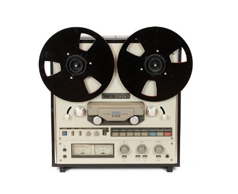 Audio interest. Vintage TEAC X-10R reel to reel stereo tape recorder. Dual capstan drive, bi-directional record, 240v, 50hz, 