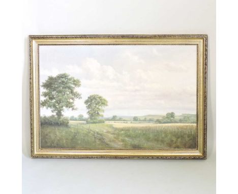 David Dipnall, b1941, landscape, signed, oil on canvas, 50 x 75cmOverall condition is intact, with a few light surface marks,