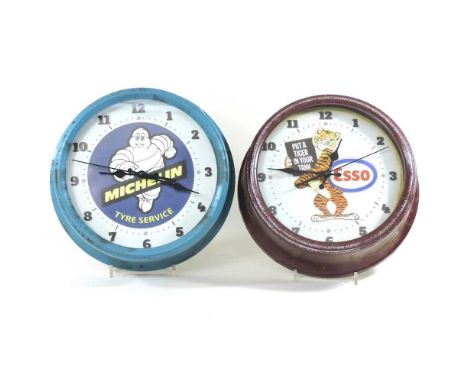 A clock, together with another (2)