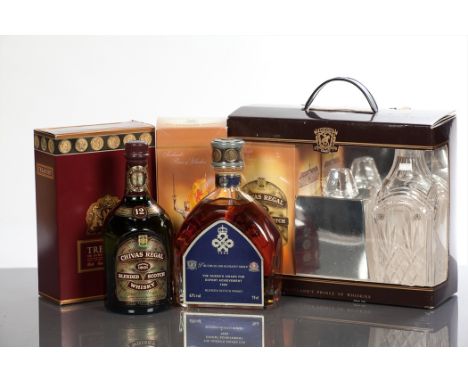 THE CHIVAS AND GLENLIVET GROUP Q.A.E.A. WHISKY Blended Scotch Whisky, produced to celebrate The Queen's Award For Export Achi