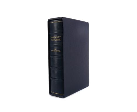 THE PATH TO POWER, MARGARET THATCHER, Harper Collins, 1995, leather bound with gilt lettering, signed first edition, limited 