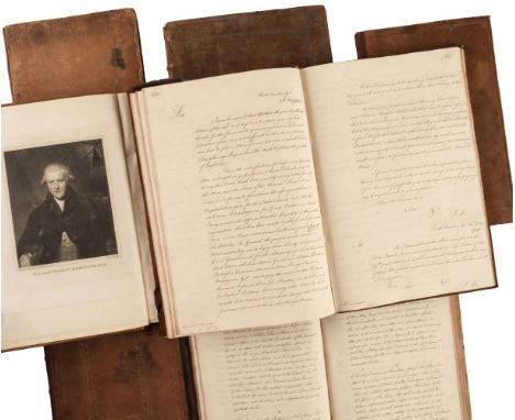 * Barrington Family Papers. An important and substantial archive of manuscript correspondence and documents, copybooks and so