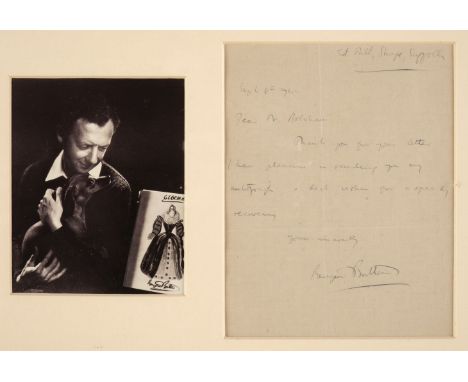 * Britten (Benjamin, 1913-1976). English composer. Children's Crusade. Kinderkreuzzug, Op. 82. A Ballad for children's voices