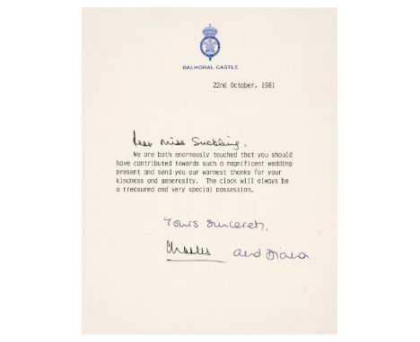 * Charles III (Philip Arthur George, born 1948). King of the United Kingdom, 2022- , formerly Prince of Wales, &amp; Diana (1