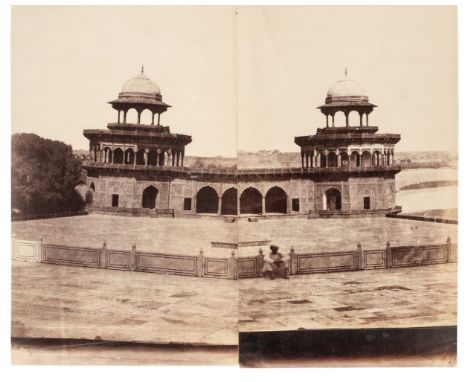 * India. Taj Mahal from the South West, by Dr John Murray (1809-1898), 1850s, salted paper prints, 175 x 230 mm, together wit