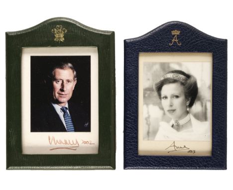 * Charles III (born 1948). King of the United Kingdom, formerly Prince of Wales, 1958-2022. Presentation colour photograph, s