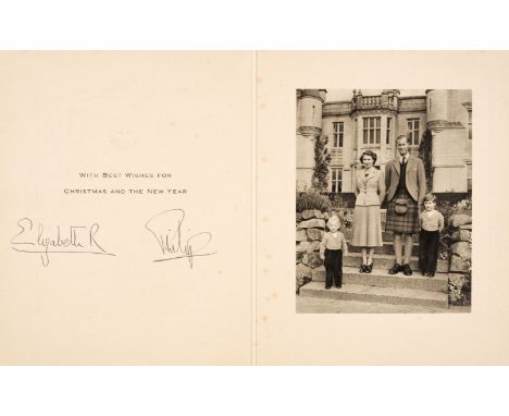 * Elizabeth II (1926-2022). Queen of the United Kingdom, 1952-2022 &amp; Prince Philip (1921-2021), Duke of Edinburgh, husban