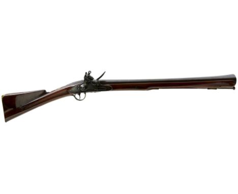 A LARGE FLINTLOCK IRISH BLUNDERBUSS BY ALLEY OF DUBLIN, 24.25inch barrel engraved ALLEY DUBLIN at the breech, flared muzzle, 