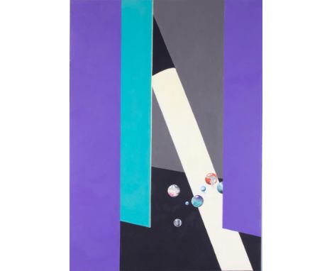 Mike Hanny (Plymouth artist) 'Spotlight' acrylic on canvas, 70cm x 50cm, unframed, consigned from the artists studio. Mike Ha