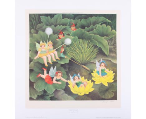 Beryl Cook (1926-2008) 'Fairies and Pixies' signed limited edition print 417/650, published by The Alexander Gallery Publicat