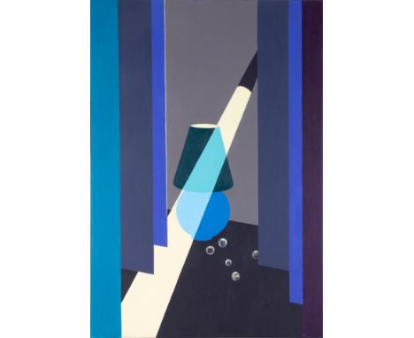 Mike Hanny (Plymouth artist) 'Spotlight' acrylic on canvas, 70cm x 50cm, unframed, consigned from the artists studio. Mike Ha
