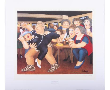 Beryl Cook (1926-2008) 'The Tarzanogram' signed limited edition print 606/650, published by The Alexander Gallery Publication