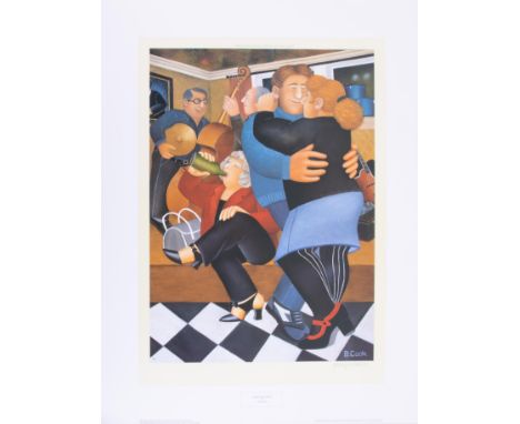 Beryl Cook (1926-2008) 'Shall We Dance', signed limited edition print 32/650, published by The Alexander Gallery Publications
