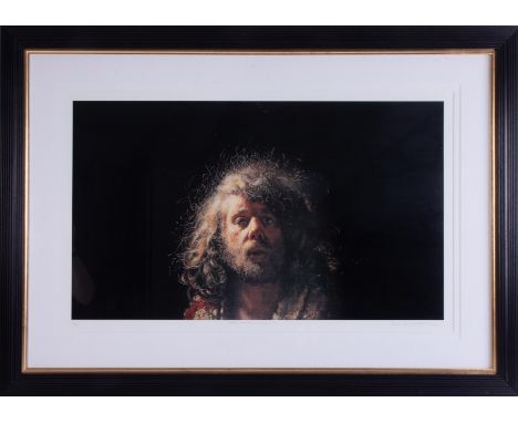 Robert Lenkiewicz (1941-2002) 'Self Portrait-Project 10' signed limited edition print 43/500, 41cm x 71cm, with certificate o