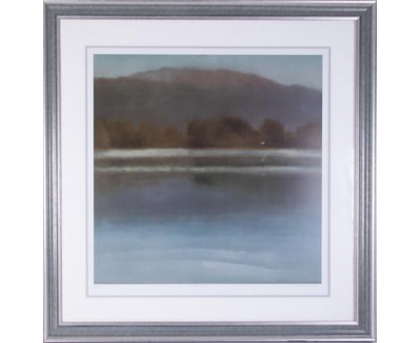 Robert Lenkiewicz (1941-2002) 'Silver Lake' limited edition print 406/475, 60cm x 60cm, framed and glazed, with certificate.