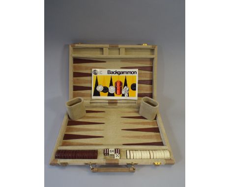 A Backgammon Travelling Case Game.