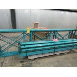 Pallet Rack (3) 12’ Uprights (12) 7’8” Load Beams