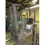 Nissan Forklift, M#: MCPL01A15LV, S#: CPL01-9NO234, Lp, 3 Stage, Side-Shift