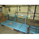 Pallet Rack (3) 12’ Uprights (24) 7’8” Load Beams