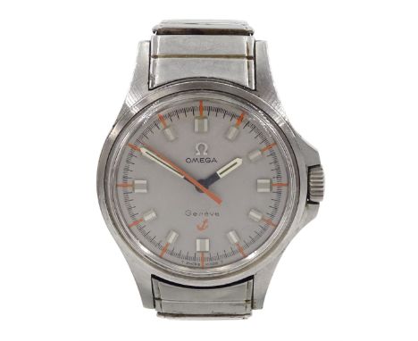 Omega Admiralty 'Anchor' gentleman's stainless steel manual wind wristwatch  Ref. 135.015, Cal. 601, serial No. 26666465, gre