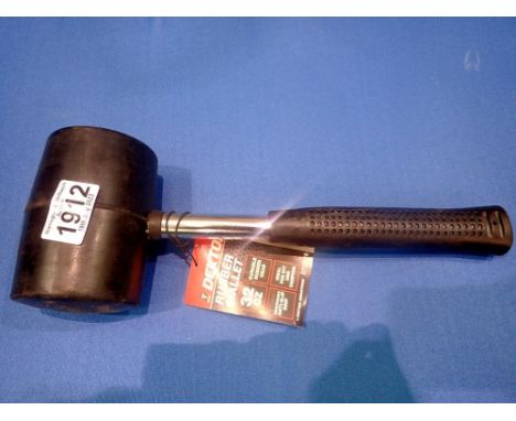 New unused rubber mallet. P&amp;P Group 1 (£14+VAT for the first lot and £1+VAT for subsequent lots) 