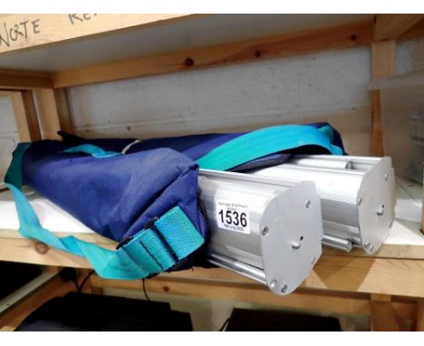 Two bagged roller display stands. Not available for in-house P&amp;P 