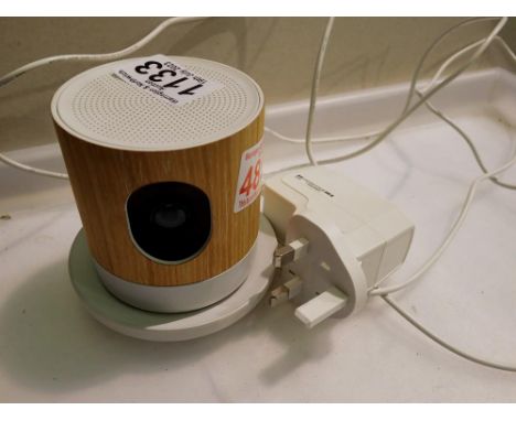 Withings WBP02 home security camera, working at lotting. P&amp;P Group 1 (£14+VAT for the first lot and £1+VAT for subsequent