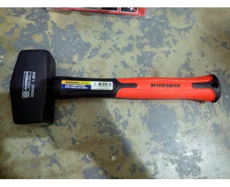 New Dekton stoning hammer. P&amp;P Group 1 (£14+VAT for the first lot and £1+VAT for subsequent lots) 