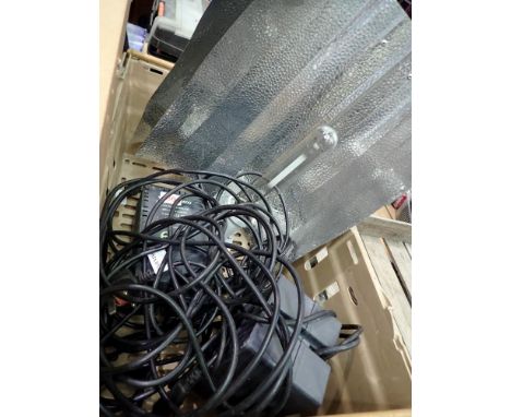 Two Eurolux 600w lamps. All electrical items in this lot have been PAT tested for safety and have passed. This does not confi