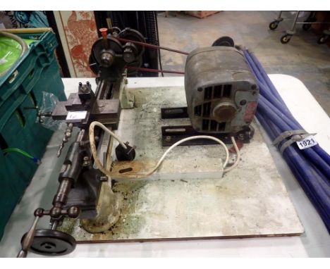 Servis mini lathe and two boxes of bits. All electrical items in this lot have been PAT tested for safety and have passed. Th