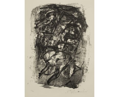 Schumacher, EmilHagen, 1912 - San José/Ibiza, 199955 x 39 cm, R.Ohne Titel, 1960. Lithografie auf Bütten. In Bleistift unten 