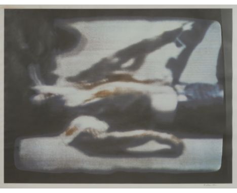 Hamilton, RichardLondon, 1922 - 201167 x 87 cm, R."Kent State", 1970. Farbserigraphie auf Papier. In Bleistift unten rechts s