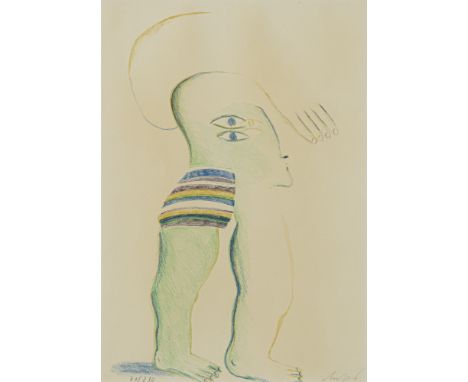Antes, HorstHeppenheim, 193629 x 20 cm, R.Ohne Titel, 1965. Farboffsetlithografie auf Papier Offset aus "Dreiundsechzig Offse