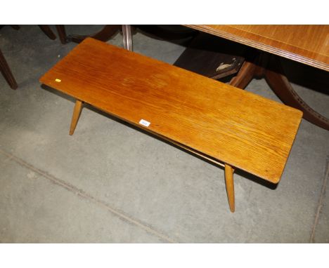 An Ercol style coffee table