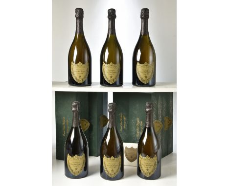 Champagne Dom Perignon 1990 Gift Boxes 6 bts IN BOND
