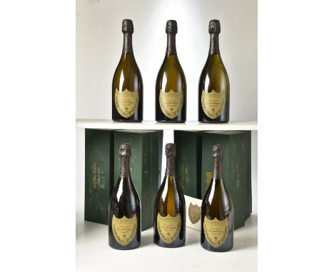Champagne Dom Perignon 1990 Gift Boxes 6 bts IN BOND