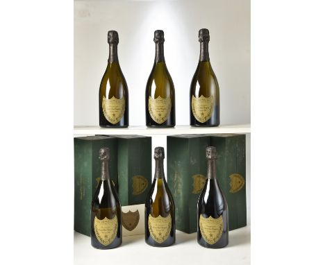 Champagne Dom Perignon 1990 Gift Boxes 6 bts IN BOND