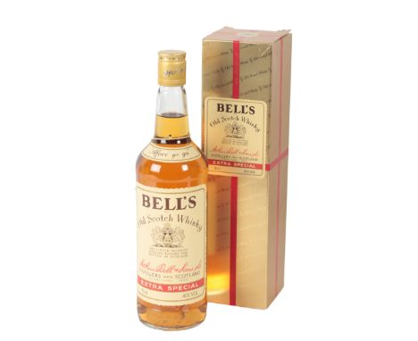 BELLS: A BOXED 75CL BOTTLE OF 12 Y.O. BLENDED SCOTCH WHISKY three other bottles of blended Scotch whisky, a bottle of Smirnof