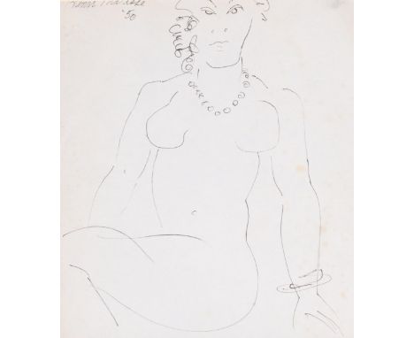 Henri Matisse. Lithograph, signed and dated 1950 in the plate, 25cm x 22cm, mounted