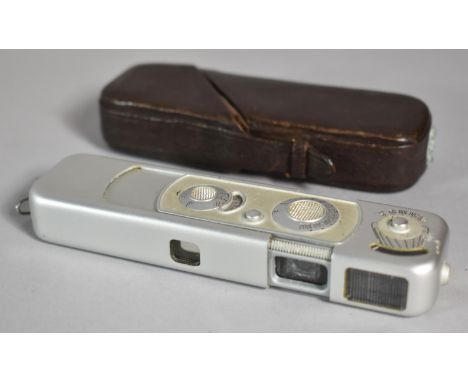 A Vintage Subminiature Spy Camera, Minox with Complan 1:3,5 15f Lens 