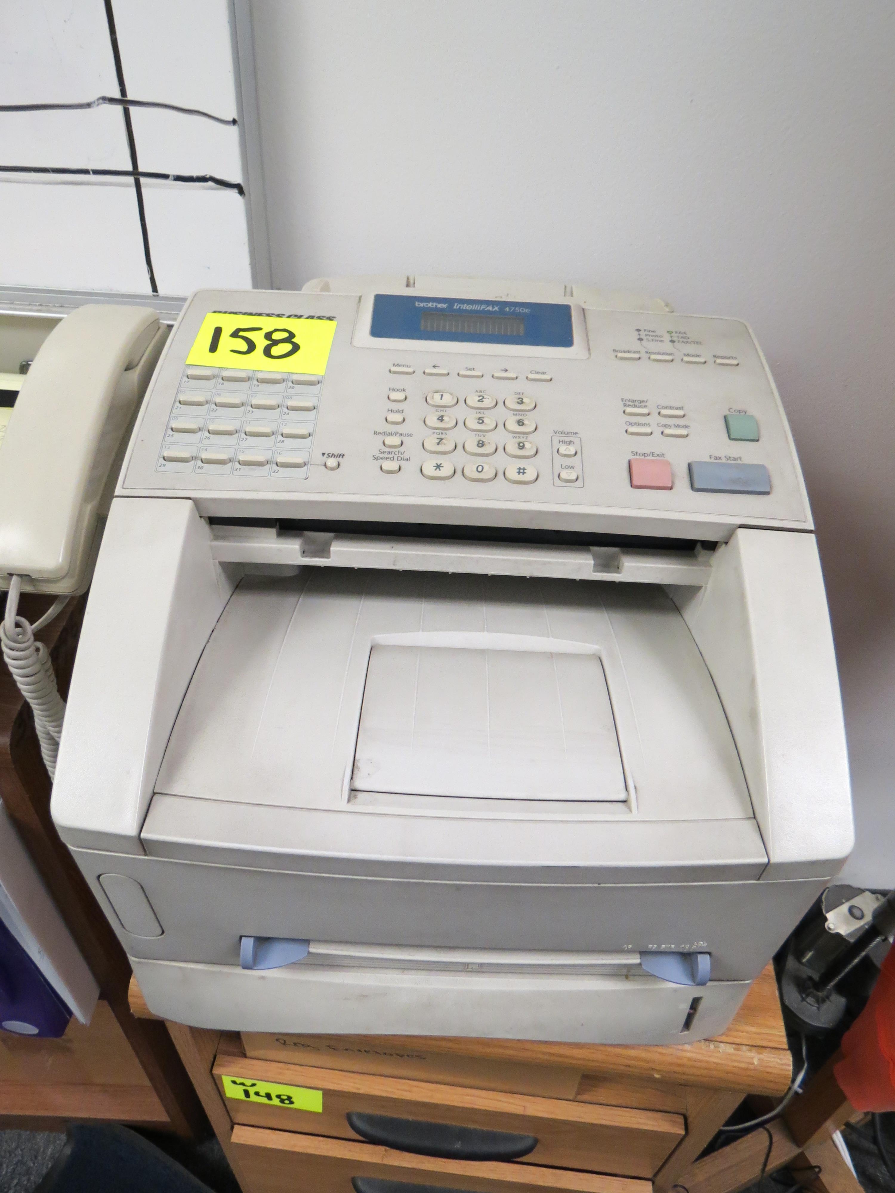 Brother Intellifax 4750E Fax Machine