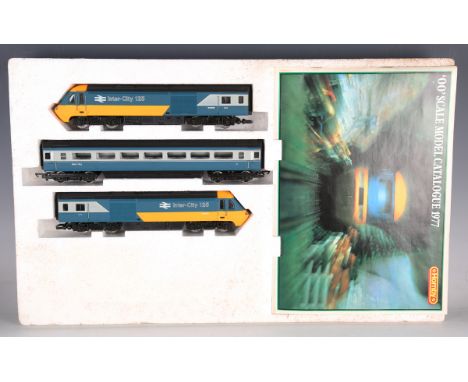 A Hornby Railways gauge OO R685 High Speed train set and a Lima Inter-City 125 train set, both boxed (some parts missing from