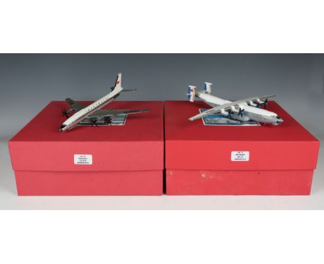 Two WM Classic Airliners, comprising CA 7A Tupolev TU-114 and CA 17 Antonov AN-22, both in Aeroflot livery, both boxed.Buyer’