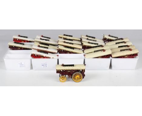 A good collection of Matchbox Models of Yesteryear vehicles and accessories, including twenty-two Y-9 Fowler showman's engine