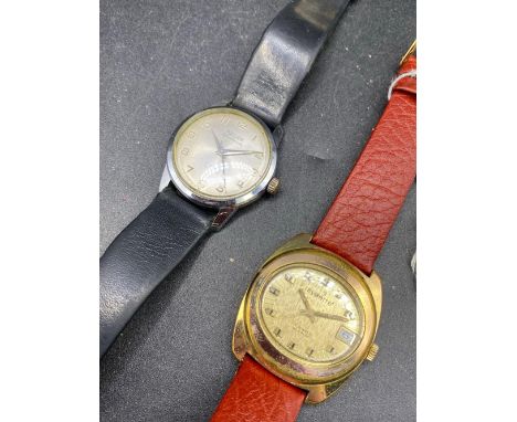A gents RELIDE sports man wrist watch with seconds sweep W/O and one other