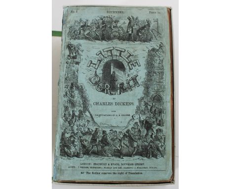 Little Dorrit, By Charles Dickens. With Illustrations By H.K. Browne. London: Bradbury &amp; Evans, Bouverie Street. Agents: 