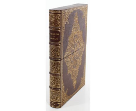 This is a first edition of Evangeline, in the second state, by Henry Wadsworth Longfellow, with a letter written and signed b