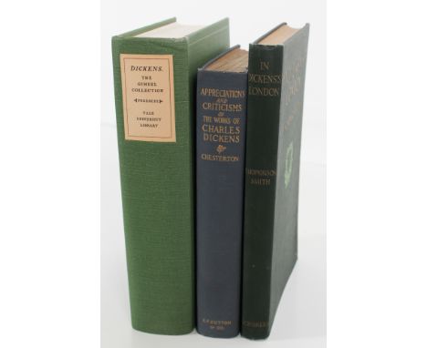 This lot contains three books about Charles Dickens, two written by prominent authors and the third a valuable resource for a