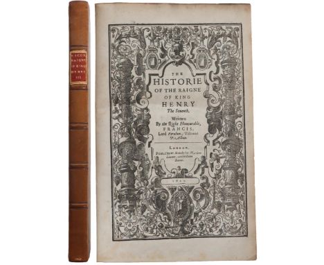 The Historie Of The Raigne Of King Henry The Seventh, Written By the Right Honourable Francis, Lord Verulam, Viscount St. Alb